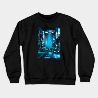 Tokyo Neon Synthwave Crewneck Sweatshirt